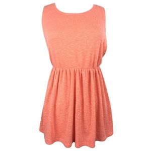 UO Pins and Needles Tunic Peplum Flare Knit Top